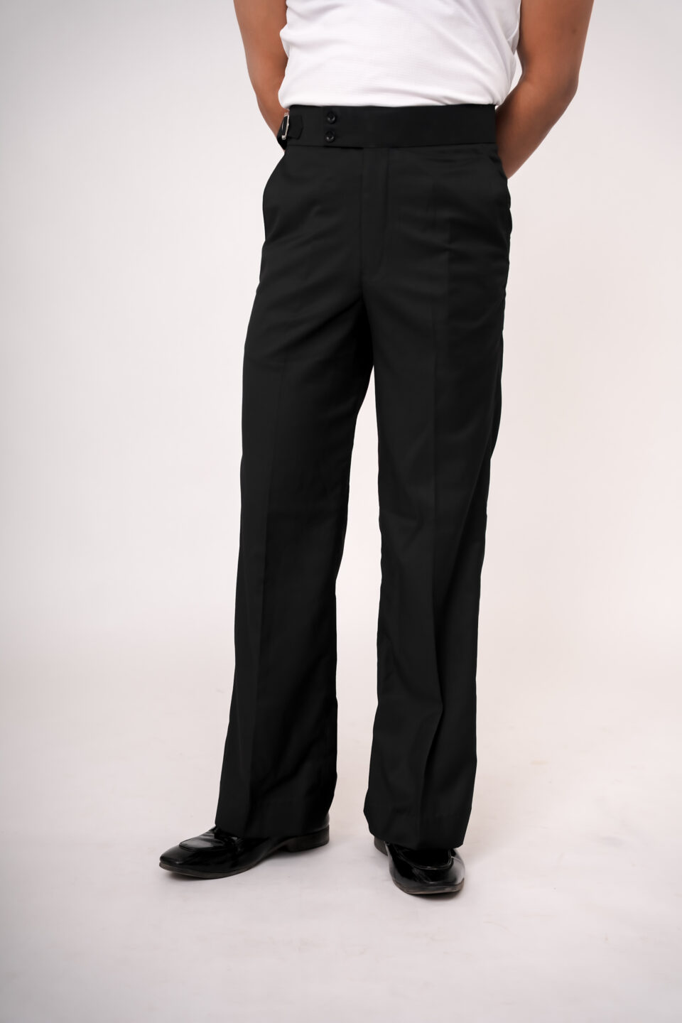 black bell bottom men